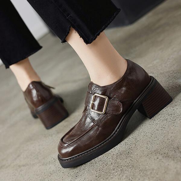 Handcrafted Luxury Leather Women's Shoes for Elegant Style(E6haodianYW101)