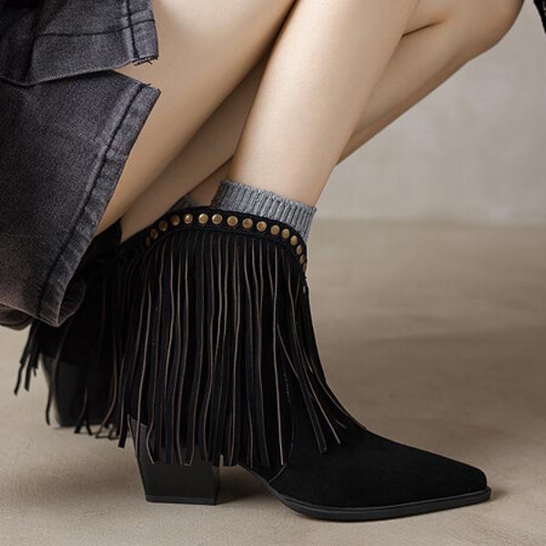 Handcrafted Genuine Leather Women's Shoes: Elegant Luxury(E6haodian5561)