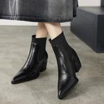 Elegant Handcrafted Leather Women's Shoes - Luxurious Craftsmanship(E6haodian1月-62)