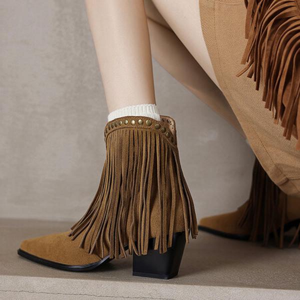 Handcrafted Leather Women's Shoes: Elegant Luxury Quality(E6haodianA5561-1)