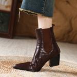 Elegant Handcrafted Genuine Leather Women's Shoes - Luxury Quality(E6haodians5571)