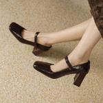 Elegant Handcrafted Leather Women's Shoes: A Blend of Luxury and Artistry(E6haodianA1010-1)