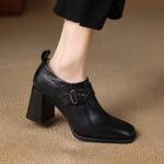 Handcrafted Genuine Leather Women's Shoes - Elegant, Luxurious, Artisanal Quality(E6haodianX660-2)