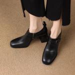 Handcrafted Genuine Leather Women's Shoes - Elegant, Luxurious, Artisanal Quality(E6haodianX660-2)