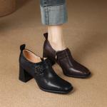 Handcrafted Genuine Leather Women's Shoes - Elegant, Luxurious, Artisanal Quality(E6haodianX660-2)