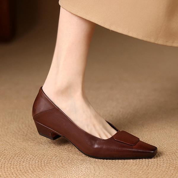Exquisite Handcrafted Leather Women’s Shoes: Luxurious Elegance and Superior Craftsmanship(E6haodianD525-2)