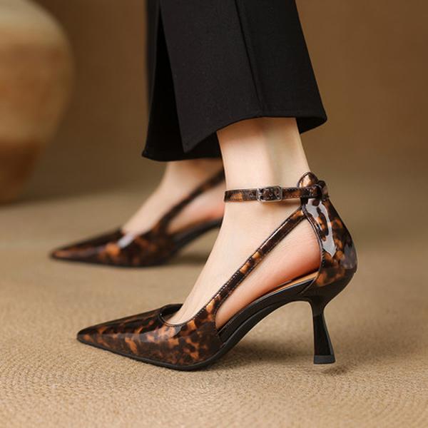 Elegant Handcrafted Leather Women's Shoes: Luxury Quality & Artisanal Craftsmanship(E6haodianK360-2)