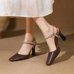 Handcrafted Leather Women’s Shoes: Elegance Redefined(E6haodianS103)
