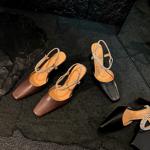 Exquisite Handcrafted Leather Women's Shoes for Elegant Style(E6haodianS103-3)