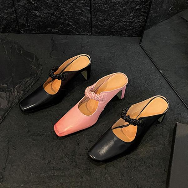 Handcrafted Luxury Leather Women's Shoes - Elegant Craftsmanship(E6haodianS107)