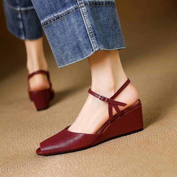 Handcrafted Luxury Leather Women’s Shoes, Elegance Defined(E6haodianS108)