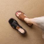 Exquisite Handmade Leather Women's Shoes: Luxurious Craftsmanship & Elegance(E6haodianS119)