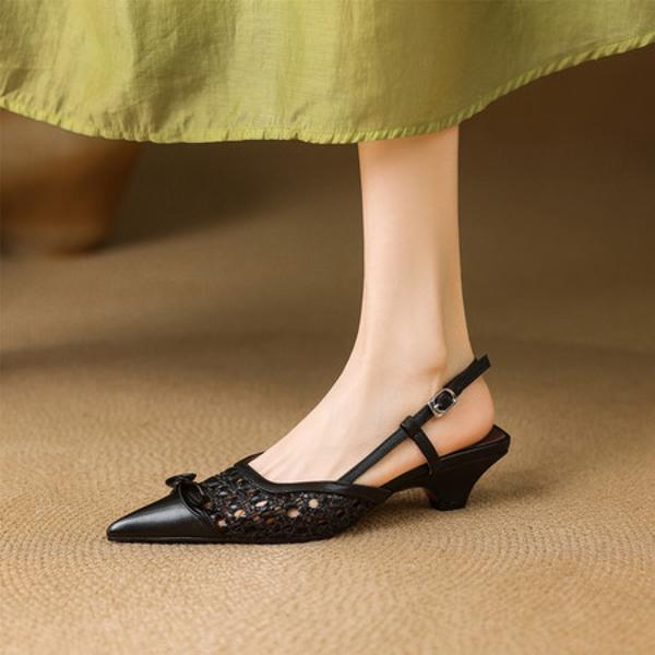 Handcrafted Luxury Leather Women's Shoes - Elegance Redefined(E6haodian569-5)