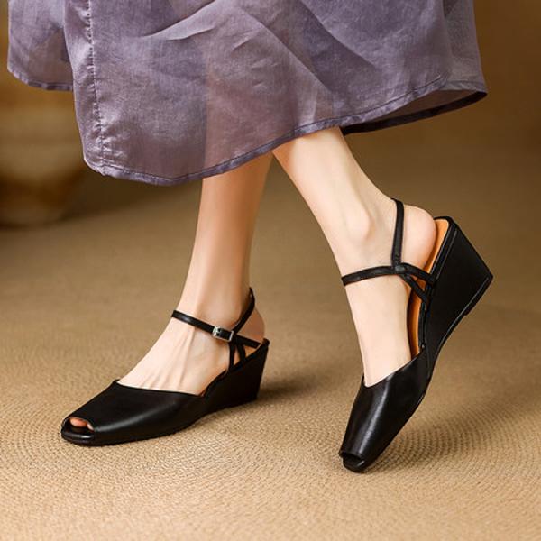 Luxury Handmade Leather Women’s Shoes: Craftsmanship Meets Elegance(E6haodianA108-5)