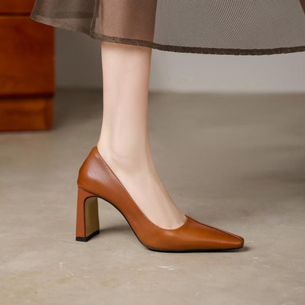 Handcrafted Leather Women's Shoes: Exquisite Quality, Elegance & Luxury(E6haodianAS1009-5)