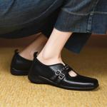Exquisite Handcrafted Leather Women's Shoes: A Touch of Luxury and Elegance(E6haodianS310)