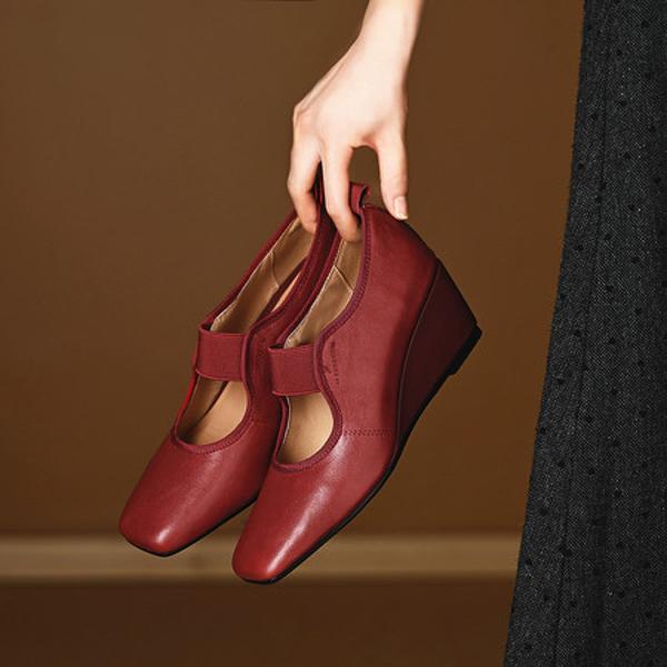 Elegant Handmade Leather Women's Shoes of Luxury Quality(E6haodianS313)