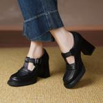 Exquisite Handcrafted Leather Women's Shoes - Luxury and Elegance(E6haodianX682)