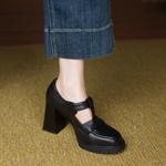 Exquisite Handcrafted Leather Women's Shoes - Luxury and Elegance(E6haodianX682)