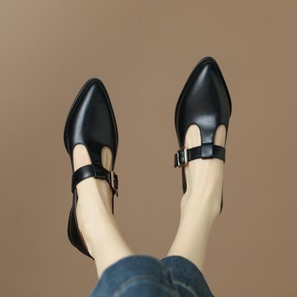 Luxurious Handcrafted Leather Women’s Shoes - Elegance Redefined(Easn201880-105)