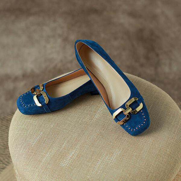 Handcrafted Leather Women's Shoes: Elegance Redefined(Easn2018172-618)