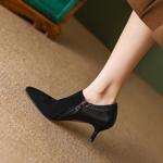 Luxurious Handmade Leather Women's Shoes(Easn20181055)