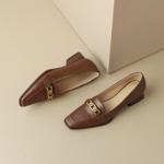 Elegant Handmade Leather Women’s Shoes - Luxe Craftsmanship(Easn20181071)