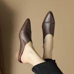 Exquisite Handcrafted Genuine Leather Women's Shoes, Luxuriously Elegant(Easn20181102)