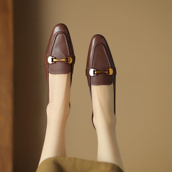 Handcrafted Genuine Leather Women's Shoes - Elegance, Premium Quality & Luxurious Craftsmanship(Easn20181208)