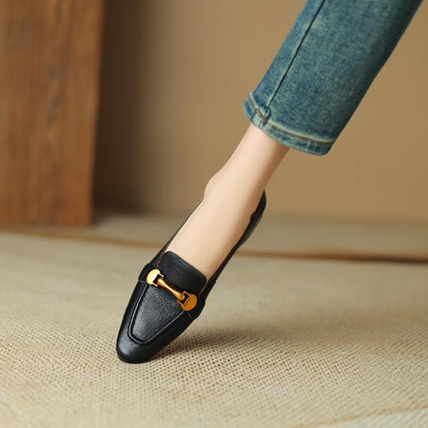 Handcrafted Genuine Leather Women's Shoes - Elegance, Premium Quality & Luxurious Craftsmanship(Easn20181208)