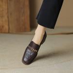 Exquisite Handcrafted Leather Women's Shoes: A Touch of Luxury and Elegance(Easn20181222)