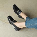 Exquisite Handcrafted Leather Women's Shoes: A Touch of Luxury and Elegance(Easn20181222)