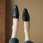 Exquisite Handmade Leather Women's Shoes: Luxurious Elegance(Easn20181205)