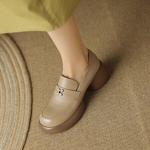 Handcrafted Luxury Genuine Leather Women's Shoes - Elegant Artistry & Quality(Easn20181275)