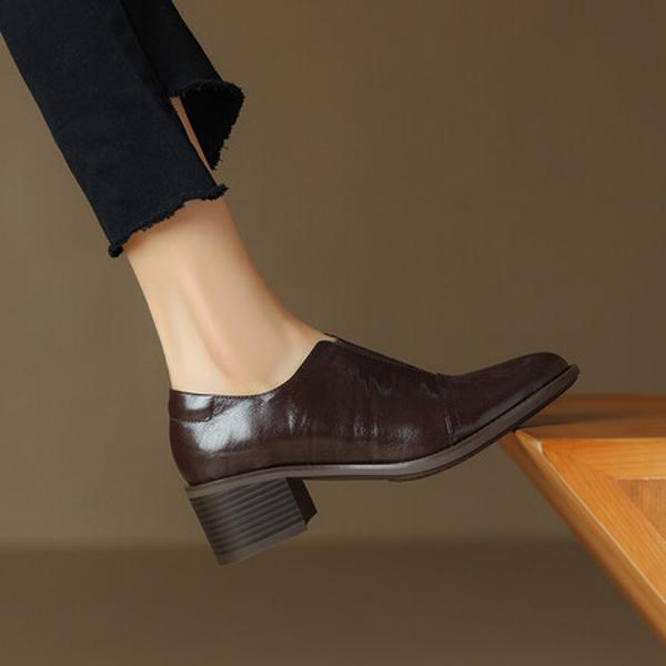 Handcrafted Leather Women's Shoes: Luxury and Elegance(Easn20181380)