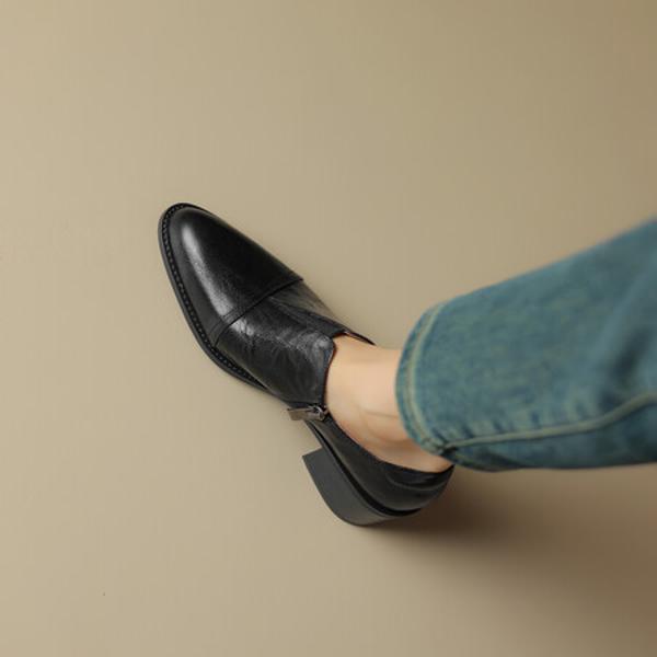 Handcrafted Leather Women's Shoes: Luxury and Elegance(Easn20181380)