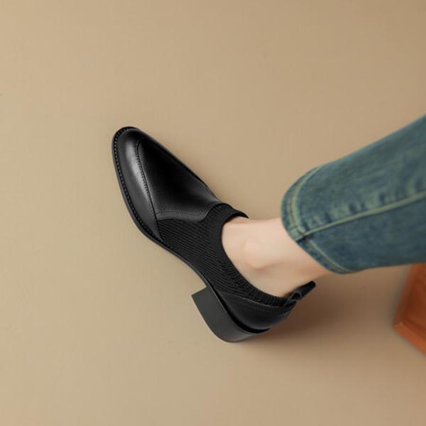 Handcrafted Leather Women's Shoes: Luxury, Elegance & Superior Quality(Easn20181379)