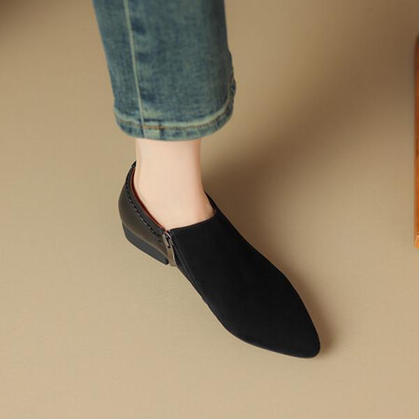 Luxurious Handmade Leather Women’s Shoes: A Craft of Elegance and Quality(Easn20181385)