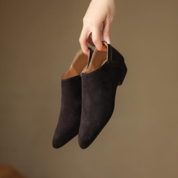 Luxurious Handmade Leather Women’s Shoes: A Craft of Elegance and Quality(Easn20181385)