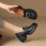 Elegance Redefined: Luxurious Handcrafted Leather Women’s Shoes(Easn20181381)