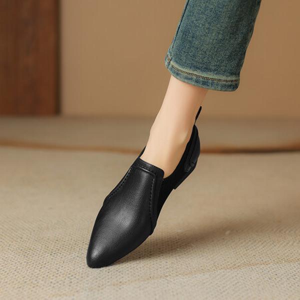 Exquisite Handcrafted Leather Women's Shoes: Luxurious Elegance and Craftsmanship(Easn20181391)