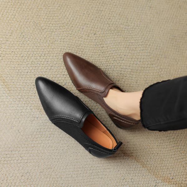 Exquisite Handcrafted Leather Women's Shoes: Luxurious Elegance and Craftsmanship(Easn20181391)