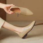 Exquisite Handcrafted Leather Shoes for Elegant Women(Easn20181392)