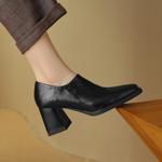 Exquisite Handmade Leather Women’s Shoes: Luxury & Elegance(Easn20181501)