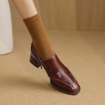 Handcrafted Luxury Leather Women’s Shoes: Elegance Redefined(Easn20181505)