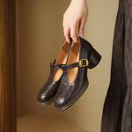 Exquisite Handcrafted Leather Women’s Shoes: Elevate Your Elegance with Luxury Craftsmanship(Easn20181525)