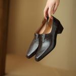 Elegance in Every Step: Handcrafted Premium Leather Women's Footwear(Easn20181531)
