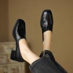 Elegant Handcrafted Leather Women’s Shoes – Exquisite Craftsmanship & Luxury(Easn20181553)