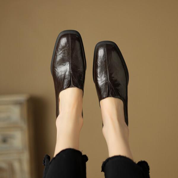 Elegant Handcrafted Leather Women’s Shoes – Exquisite Craftsmanship & Luxury(Easn20181553)