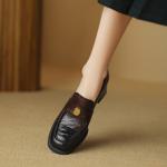 Exquisite Handmade Leather Women's Shoes: Luxury Craftsmanship and Elegance(Easn20181552)